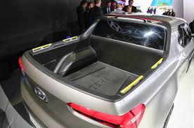 Hyundai santa cruz truck bed size. The Hyundai Santa Cruz Pickup Truck S Design Has Changed Hyundai Truck Design Pickup Trucks
