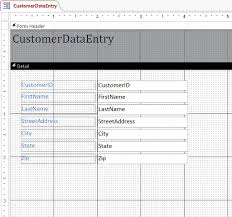 Advanced Forms Design In Microsoft Access 2010 2013 And