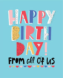May your birthday bring loads of joy and fun to your world. Group Cards For The Office Group Greeting Choose A Card