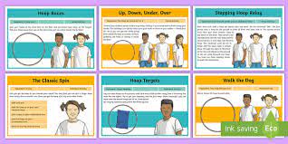Check spelling or type a new query. Hoop Games Activity Pack Indoor Pe Games Primary Resource