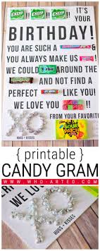 You know the first rule when you sending a gift to your beloved people is never forget the greeting card! The 11 Best Candy Gram Ideas The Eleven Best