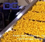 hot air popcorn coating machine snack food coating tumbler ...