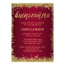 Black And Gold 21st Birthday Invitations Burgundy Gold Glitter Quinceanera 15th Birthday Invitation Zazzle Com 21st Birthday Invitations Glitter Invitations Birthday Holiday Party Invitations