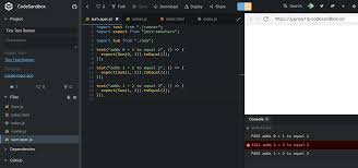 The cg makes his first guess (pressing the green button) and the cg chooses the red or white pins accordingly. Running Unit Tests In Codesandbox Issue 364 Codesandbox Codesandbox Client Github
