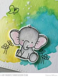 Three Umbrellas Mft December Countdown Release Day 5 Birthday Card Drawing Baby Cards Handmade Watercolor Birthday Cards