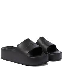 Check out our balenciaga logo svg selection for the very best in unique or custom, handmade pieces from our digital shops. Balenciaga Logo Rubber Platform Slides Mytheresa