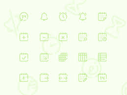 Calendar And Scheduling Icons Calendar Icon Sketch App