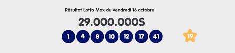 Jouez en ligne canada lotto max. Resultat Lotto Max Du Vendredi 16 Octobre 2020 Le Tirage Est En Ligne