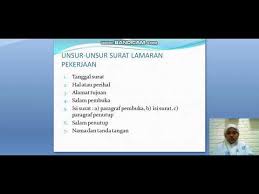 Surat lamaran dapat diajukan berdasarkan macam macam sumber, terdapat 5 macam sumber yaitu : Materi Bahasa Indonesia Kelas Xii Pengertian Dan Unsur Surat Lamaran Pekerjaan Youtube