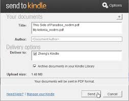 How To Send Pdf To Kindle Kindle Pdf Ereader
