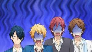 Naoe Natsuki Tomoya And Keiichi Nijiiro Days Wolf Girl Anime Rainbow