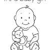 Kleurplaten van baby born kerst 2018. 1