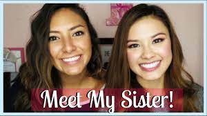 Meet My Sister The Sister Tag The Beauty Breakdown Youtube