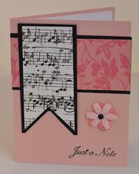 .to make a music box using a musical greeting card can be a beneficial inspiration for those who seek an image according to specific categories like birthday cards. Another Music Themed Birthday Card Pink Black White Cards Handmade Themed Cards Musical Cards
