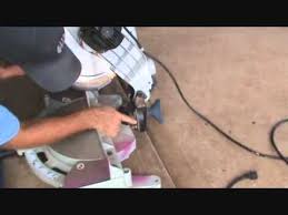 Black And Decker Firestorm Miter Saw Fs100l How To Use A Compound Mitre Saw Introduction Youtube