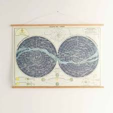 Hanging Celestial Chart Art Print