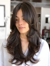 Mullet hairstyles are getting popular again after the touch of modern techniques such as keeping the sides and top shorter than the how to style: 33 Layered Haircuts For Long Black Hair Glowsly
