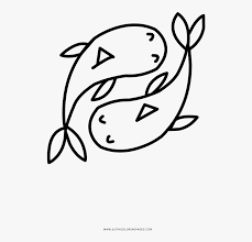 Whenever possible the pisceans should avoid black and dark. Pisces Coloring Page Pisces Coloring Png Transparent Png Transparent Png Image Pngitem