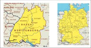 Ziel ist es, die bedeutung von wahlen in einem demokratischen rechtsstaat hervorzuheben und damit. Map Of Germany And The Federal State Baden Wurttemberg Download Scientific Diagram