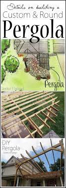 How To Build A Round Pergola On Your Own Reality Daydream Outdoor Pergola Pergola Pergola Plans