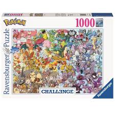 And neither will this puzzle without your help! Ravensburger Challenge Pokemon Puzzle 1000 Pezzi Bambini Famiglia 151660 Epto