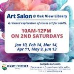 Art Salon for Adults at Oak View Library