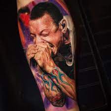 Chester Bennington By C Yomicoart Tattoo Surrealistic Tattoo World Tattoo Tattoos