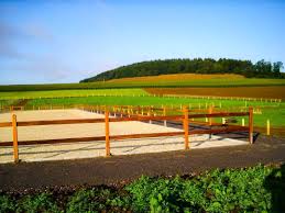Ein Reitplatz Wie Gemalt Das Muss Kein Traum Bleiben Wir Sorgen Dafur Dass Er Realitat Wird Sprecht Uns Einfach An Und Wir Outdoor Golf Courses Farmland