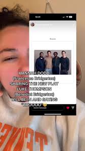 Luke Thompson and Hannah Dodd