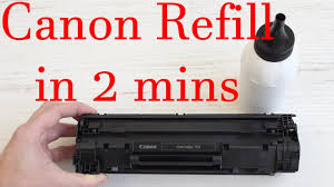 Orjinal kalite ve sayıda baskı alırsınız. How To Refill In 2 Minutes Canon 737 Canon 137 Canon 725 Canon 728 Canon 925 Toner Cartridges Youtube