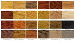 wood stain varathane wood stain color chart