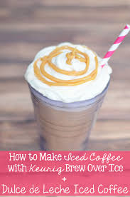 Just insert any k cup pod and use the button controls to brew delicious coffee, or make hot or iced lattes and cappuccinos.120v large 60 ounce water reservoir: How To Make Iced Coffee Dulce De Leche Iced Coffee Recipe