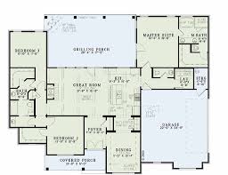 4 bedroom house floor plans free. 4 Bedroom Rectangular One Story House Plans House Storey