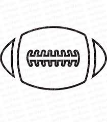 Football Svg Football Outline Svg Sports Svg Monogram Etsy Football Outline Football Sports Svg