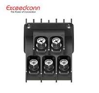 Through-Wall Terminal Plug-in 5 Pins 110A Pluggable Panel Terminal Block