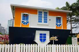 Attention to detail is not skipped with this attraction as everything down to the picture. Kl Upside Down House Goticket My