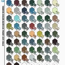 10 Awesome Tamiya Color Chart Images Percorsi Emotivi Com