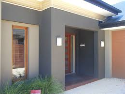Exterior wood paint superflexible wood primer and undercoat. Light Grey Rendered Houses Novocom Top