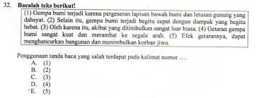 Analisis kesalahan penggunaan kalimat bahasa indonesia dalam penulisan tajuk di surat kabar.penelitian ini bertujuan untuk mendeskripsikan penggunaan kalimat yang tidak sesuai dengan cirikalimat. Mengidentifikasi Kesalahan Penggunaan Tanda Baca Pada Teks Pembahasan Soal Un 2016 2017 Smk Mak Zuhri Indonesia