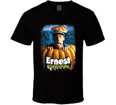 Cherry iii and starring jim varney. Ernest Scared Stupid Scary Movie Halloween T Shirt