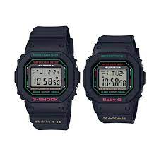 Menjual strap, watch winder, kotak tempat jam. Jual Casio G Shock Lov 19b 1dr Couple With Baby G Hitam Lov19b Limited Jam Tangan Couple Online April 2021 Blibli