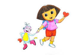 Hi All Here We Are With Very Simple Drawing Tutorials To Keep The Kids Busy During Their Holidays This Easy Cartoon Drawings Simple Cartoon Cartoon Drawings