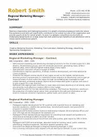 You should adjust the details and the order to fit your situation and the job you're applying for, so your resume is as close a match to the job description as possible. Regional Marketing Manager Resume Samples Qwikresume