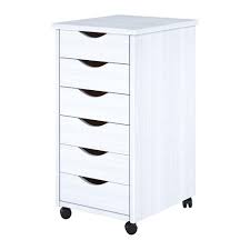 A chest of drawers, also called (especially in north american english) a dresser or a bureau, is a type of cabinet (a piece of furniture) that has multiple parallel, horizontal drawers generally stacked one above another. Adeptus White 6 Drawer Roll Cart 10018 The Home Depot Rolling Cart Rolling Storage Storage Drawers