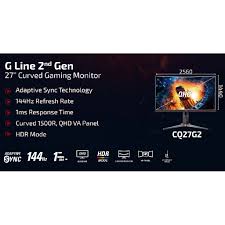 Read honest and unbiased product reviews from our users. Aoc Cq27g2 27 Qhd 1ms 144hz Va Adaptive Sync Curved Gaming Monitor Shopee Malaysia
