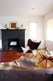Pin By Dana Hostomsky On L I V E Black Fireplace White Walls White Fireplace