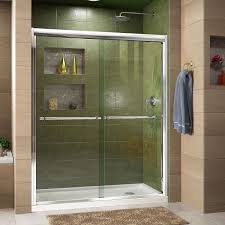 4.6 out of 5 stars 10 ratings. Dreamline Duet 30d X 60w X 74 34h Bypass Shower Door In Chrome With Right Drain Black Base Kit Dreamline Dl 6950r 88 01