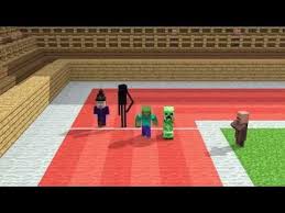 It's formed out of a grid of random environmental blocks, with a gridlength of 4 meters. Monster School The Olympics Minecraft Animation Monster School Minecraft Monster