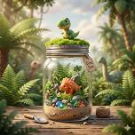 Build a Dino Discovery Terrarium