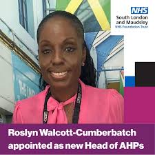ahpleadership #occupationaltherapy #alliedhealthprofessionals  #southlondonandmaudsley